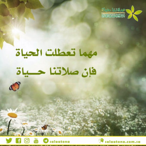 01مهما تعطلت الحياة تم