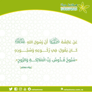 18سبوح قدوس رب الملائكة والروح